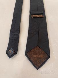 Cravatta nera Roberto Cavalli