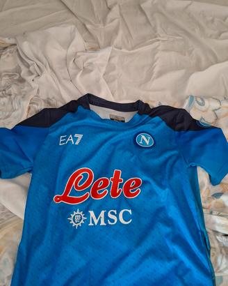 maglia Napoli armani taglia M