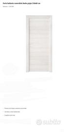 2 Porte reversibile cm 80x210cm