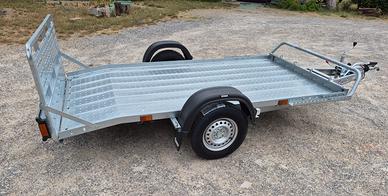 CARRELLO RIMORCHIO CRESCI PT7L PIANALE CON RAMPA S