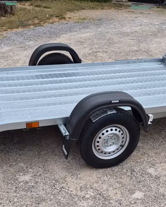 CARRELLO RIMORCHIO CRESCI PT7L PIANALE CON RAMPA S