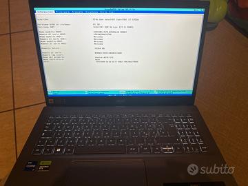 Acer aspire 5 notebook gaming/ufficio