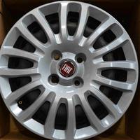 4 cerchi ferro fiat g.punto karl corsa r15 ft744