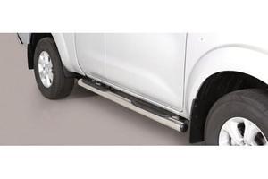 Nissan Navara King Cab 2016> Pedane inox