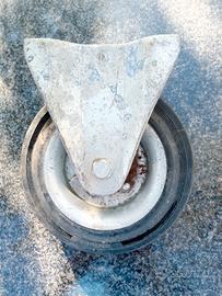 Ruota Girevole Gomma Acciaio