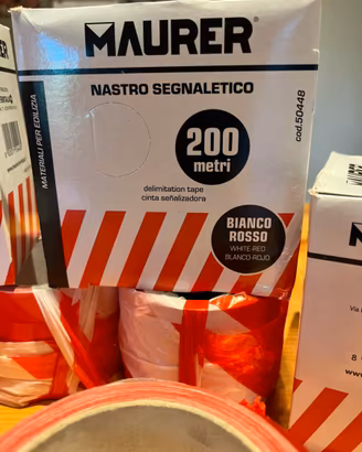 Nastro segnaletico Maurer 200mt.