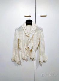 Elegante bolero vintage in lana, perfetto per aggi