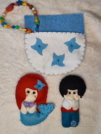 Racconta storie ispirata a la sirenetta disney