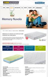 Materasso singolo in Memory Soia