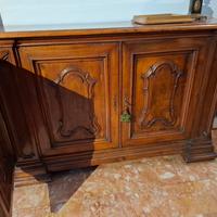 Credenza legno noce massello