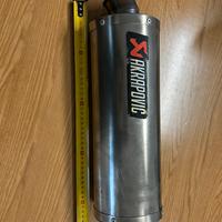 Terminale AKRAPOVIC titanio