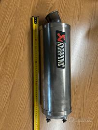 Terminale AKRAPOVIC titanio