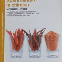 libro: SPERIMENTARE LA CHIMICA  Ed. ZANICHELLI