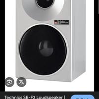 Casse stereo hi-fi Technics SB-F3 90 w 8ohm