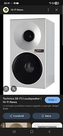 Casse stereo hi-fi Technics SB-F3 90 w 8ohm