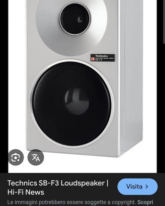 Casse stereo hi-fi Technics SB-F3 90 w 8ohm