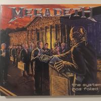 cd Japan Edition - MEGADETH "THE SYSTEM HAS FAILED