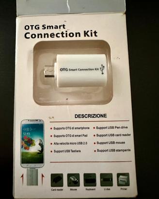 Adattatore OTG micro Usb-Usb smartphone e tablet