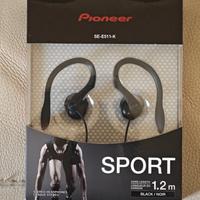 Cuffia Sport Pioneer nera