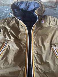 Piumino double-face k-way