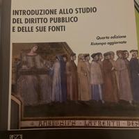 studio del diritto pubblico e delle sue fonti