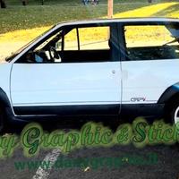 Kit adesivi per Citroen AX GTI, AX SPORT, e AX GT