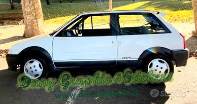 Kit adesivi per Citroen AX GTI, AX SPORT, e AX GT
