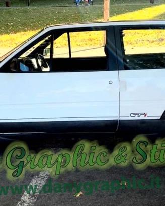 Kit adesivi per Citroen AX GTI, AX SPORT, e AX GT