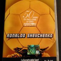 DVD VIDEO RONALDO SHEVCHENKO 50 ann di pallone oro