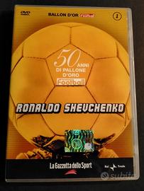 DVD VIDEO RONALDO SHEVCHENKO 50 ann di pallone oro