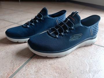Scarpe da ginnastica  SKECHERS SLIP IN blu TG. 46