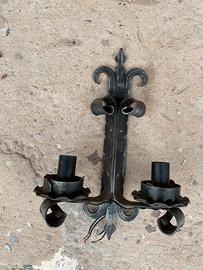 Portalampada candelabro vintage