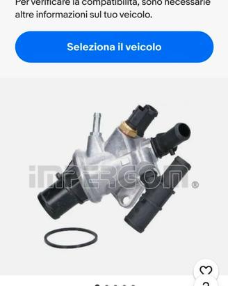 Alloggiamento termostato 90762 Fiat Lancia Alfa