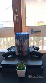 PlayStation 4 + 2 Controller + 7 Giochi