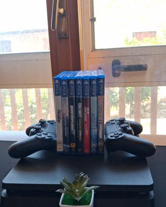 PlayStation 4 + 2 Controller + 7 Giochi