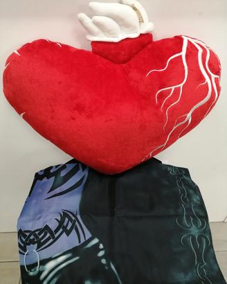 cuscino a forma  di cuore 