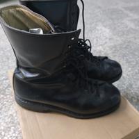 Anfibi militari stivaletti modello paracadutisti 