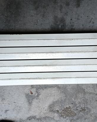 Radiatore in ghisa bianco 4 elementi a 2 colonne