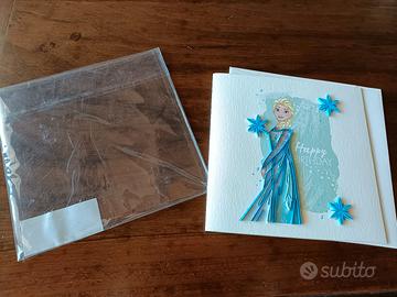 Biglietto Compleanno Frozen Disney