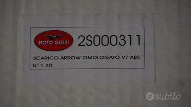 Moto guzzi V 7 II scarico ARROW scrambler