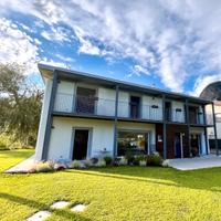 Casa immersa nel verde della valchiavenna