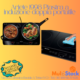 Ariete 1998 Piastra a induzione doppia portatile