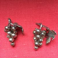 Piccoli grappoli d’uva d’argento