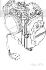 CORPO FARFALLATO KTM 690 smc