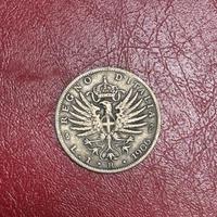 Moneta 1 lira 1906 Argento