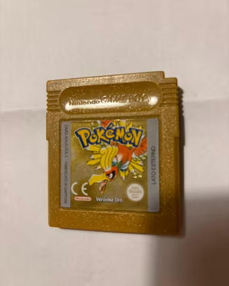 Pokemon oro Nintendo Game Boy DMG