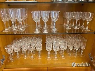 BICCHIERI CRISTALLO ANNI 60/70