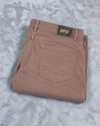 Rifle jeans uomo marroni W32 Bruce regular fit 