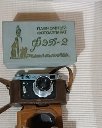 Fotocamera Fed-2C  industar 26 M 50mm con scatola