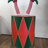 Tamburo decorativo allestimento carnevale circo